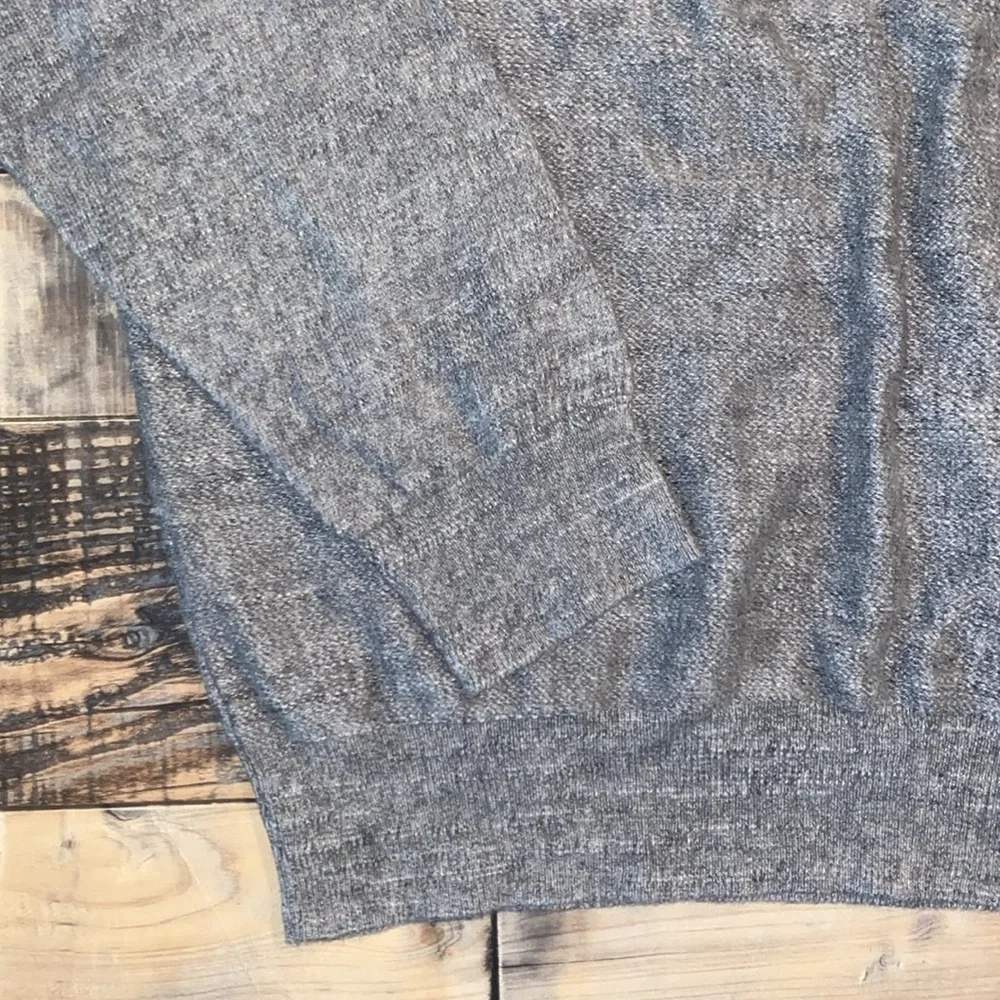 J Crew cotton Grey Sweater size Large